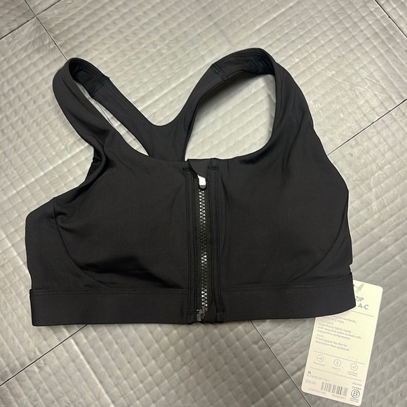 Athleta Other - ATHLETA ULTIMATE ZIP FRONT BRA A-C SIZE SMALL WOMENS NWT